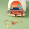 Marcapáginas Turístico de Nanjing Regalo de Creación Cultural Estudiante Guofeng Marcapáginas Metálico Regalo Museo Empresa Marcapáginas Personalizado