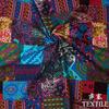 Tela de algodón cáñamo estampada digitalmente Tela de algodón lino estampada Yunnan Lijiang Estilo étnico Tela retro bohemia
