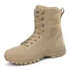 Sapatos Casuais de Tamanho Grande, Botas Táticas, Botas de Combate para Esportes ao Ar Livre, Caminhada e Montanhismo, Botas de Cano Alto Masculinas, Sapatos Esportivos