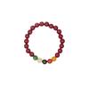 Pulsera de Cinabrio Estilo Nacional Putuo para Hombre y Mujer Dios de la Riqueza Este Año Pulsera de Cuentas para la Transferencia Punto Escénico Explosiones en Vivo Venta al por Mayor