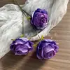 Salón de Bodas Tema Morado Techo Salsa de Flores Material Flor Morada Boda Oro Reina Uva Morada Volcán Hortensia