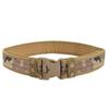 Cinturón de Entrenamiento para Exteriores de 5 cm de Ancho con Dobladillo, Cinturón de Lona con Hebilla de Plástico para Hombre, Cinturón Táctico Esencial para Aficionados Militares