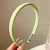 Diadema de Estilo Fresco de Lujo Ligero, Diseño de Esponja Fina, Accesorio para el Cabello de Gama Alta, Diadema de Colores para Mujeres, Venta al por Mayor, Diadema de Corona Alta para Lavarse la Cara