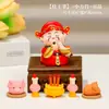 Zhong Kui Deus da Riqueza dos Cinco Caminhos Enfeites Porta de Entrada Decoração de Entrada Mobiliário Doméstico Wangzhai Pequenos Enfeites Deus da Riqueza Pequeno Presente