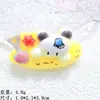 Accesorios de Resina de Animales Marinos de Dibujos Animados Llavero DIY Cadena para Teléfono Móvil Caja de Almacenamiento para Pasadores de Pelo Hecha en Casa