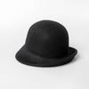 Otoño e Invierno Nuevo Sombrero de Pescador de Cúpula Estilo Hepburn Sombrero de Lana de Moda para Mujer Sombrero de Fieltro Retro Cálido Sombrero de Otoño e Invierno