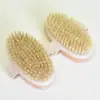 Cepillo de Baño de Cerdas de Jabalí Más Vendido Transfronterizo, Cepillo Seco Corporal, Cepillo Corporal Exfoliante, Cepillo Exfoliante de Cerdas de Jabalí, Cepillo de Baño Mágico