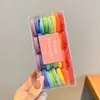 Gomas de Pelo Pequeñas de Colores para Niñas, Ligas Desechables para el Cabello que No Dañan el Cabello, Diademas para el Cabello para Niñas, Ligas para el Cabello de Bebé