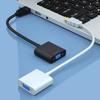 Cable HDMI a VGA 1080P convertidor de línea hdmi cable conector de interfaz vga de computadora HDMI A VGA