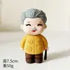 Decoración de Pastel de Cumpleaños Estilo Chino Tetera Abuelo Abuela Adornos Bendición Tan Amplia Como el Mar del Este Longevidad Tan Duradera Como la Montaña del Sur Topper para Hornear Cumpleaños