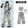 Roupas de Hip-Hop e Jazz para Meninas Verão Mostrando o Umbigo Macacão Jeans com Alças Roupas da Moda para Passarela Roupas de Jazz