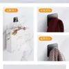 Ganchos Adhesivos Fuertes, Sin Taladro, para Cocina y Baño, Montaje en Puerta, Ganchos Adhesivos que No Dejan Marca, Ganchos de Acero Inoxidable de Alta Resistencia, Adhesivo
