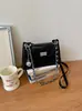 Bolso de Hombro de Cadena con Patrón de Diamantes para Mujer, Nuevo Modelo de Verano 2026, Bolso Pequeño Cuadrado Exquisito y de Alta Gama para el Día a Día, de Hombro Único o Cruzado
