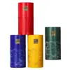 Latas de Té, Latas de Hojalata, Latas Vacías, Cajas Vacías, Latas Redondas Selladas a Prueba de Humedad, Té Negro, Té Verde, Té Oolong, Té de Flores, Nuevo Empaque