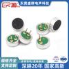 6027 caneta gravadora anti-interferência de capacitor duplo ativação por voz microfone pino de capacitor duplo embutido de alta sensibilidade