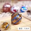 Saquinho Bola Esmalte Cloisonné Gotejamento de Óleo Palácio Oco Sino DIY Pulseira Antiga Acessórios Pulseira Ornamentos Pendurados da Cidade Proibida Acessórios Hanfu