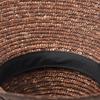 Sombrero de paja de ala ancha tipo cuenco de paja colorido nuevo para Primavera y Verano, protección solar para viajes al aire libre, parasol, sombrero de paja de ala ancha grande para playa