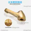 Grifo de Lavabo de Empuje Espesado con Retardo y Cierre Automático para Lugares Públicos, Grifo de Lavabo Bajo Encimera con Retardo