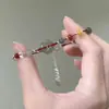 Nuevo brazalete de hebilla de paz estilo chino, diseño de nicho, moderno y versátil, con un toque de alta gama, adecuado para el uso diario, joyería tejida a mano para mujer