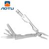 Equipamento de Sobrevivência ao Ar Livre Côncavo-Convexo Morsa Multifuncional com Luz LED Chave de Fenda Outdoor At7587