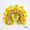 Quanzhou Xunpu Horquilla de Flor L03 Tocado Flor de Seda Acabada Diadema Corona Accesorios Hanfu Diadema de Flores Sesión de Fotos
