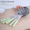 Cuchara Coladora de Cocina Modelo Nuevo de 26 Años para Fideos y Dumplings, con Mango Engrosado Resistente al Calor, Cuchara Coladora de Acero Inoxidable