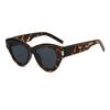 Gafas de Sol Polarizadas Retro Ojo de Gato para Mujer con Montura Grande para Rostros Cuadrados y Redondos, Aspecto Adelgazante, Gafas de Sol Anti-UV de Alta Gama para Hombre, Modernas