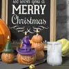 Vela de aromaterapia hecha a mano para bricolaje herramienta de lijado de epoxi sombrero mágico de Halloween cabeza de calabaza de tres piezas desmoldeo fácil molde de silicona