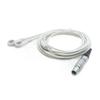 Diadema Remo Personalizada de Fábrica Par Sr 5.0 Hebilla Hembra de Electrodo Tipo Botón Uno a Dos Cable Conductor de Fisioterapia