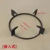 Soporte para Estufa de Gas, Soporte para Olla de Encimera Empotrado, Rejilla Antideslizante para Estufa, Soporte de Base para Estufa, Accesorios para Estufa de Gas, Juego Completo