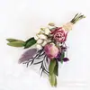 Broche de Flor Eterna de Graduación, Ramo Pequeño de Flores Secas, Exquisito Recuerdo, Mini Flores DIY