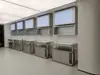 Vitrina con Forma Personalizada, Salas de Exposiciones, Museos de Pintura y Tecnología, Exhibidores de Productos de Belleza para Empresas, Mesas de Exhibición, Mesas Isla