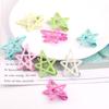 Pasador de Estrella de Cinco Puntas con Manchas de Color Caramelo para Flequillo Lateral, Pinza para el Cabello, Clip Bb, Pequeño Accesorio para el Cabello