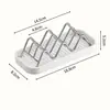Estante para jabón de acero inoxidable 304 con bandeja de drenaje, soporte para jabón de baño de encimera, estante de almacenamiento de jabón