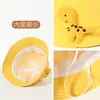 Dinosaurio Lindo Pequeño Gorra con Visera Amarilla para Niños Primavera y Otoño Sombreros para Niños y Niñas Gorras de Béisbol para Bebé Protección Solar de Verano