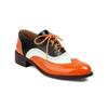 Zapatos de Mujer para Comercio Exterior Tallas 35-48, Suministro Transfronterizo Estación Independiente de Aliexpress, Zapatos Oxford con Cordones de Bloques de Color, Zapatos de Mujer de Corte Profundo