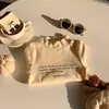 Camiseta para Bebés y Niños Primavera y Otoño Capa Base Semi-cálida Engrosada para Bebé Top Otoño e Invierno Niños Niñas Ropa Interior Top de Cuello Semi-alto