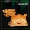 Topázio Natural Feng Shui Tartaruga Dragão Tartaruga da Longevidade Escultura em Jade Tartaruga Dragão Decoração em Jade Tartaruga Dragão Decoração de Casa