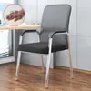 Cadeira de Computador, Cadeira para Home Office, Cadeira Confortável para Reuniões Sedentárias, Assento de Quatro Pés para Dormitório Estudantil, Cadeira de Mahjong, Cadeira com Encosto