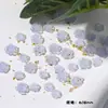 Nuevas joyas para manicura de Camelia con purpurina color Moonlight accesorios para uñas flor de rosa blanca tridimensional decoración