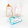 Bolsa de Almacenamiento de Leche Materna Impresa a Medida con Boquilla, Bolsa de Plástico con Boquilla para Leche Humana Líquida, Bolsa para Congelar Leche Materna
