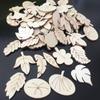 Vendas Diretas da Fábrica Cor de Madeira Natural Ecologicamente Correto Lascas de Madeira Forma de Folha Estilo Misto Decoração para Casa Modelo Criativo em Estoque