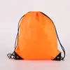 En Stock Bolsa con Cordón de Poliéster 210D Tela Oxford Evento de Maratón Deportes Baloncesto Mochila con Cordón Almacenamiento Personalizado