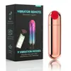 Huevo vibrador en forma de bala recargable por USB con control remoto por aplicación móvil, tapón anal para el autoplacer y masaje de mujeres