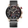 Lige/Lg8959 Reloj de Cuarzo para Hombre Transfronterizo Reloj Deportivo Multifuncional Cronógrafo Reloj Impermeable