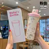 Nueva taza térmica de acero inoxidable 316, taza de café portátil de lujo ligero con degradado para estudiantes mujeres, vaso de agua de viaje de alto valor estético