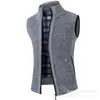 Colete de Lã Forrado com Gola Alta e Design Patchwork para Uso Casual Masculino - Lançamento Outono/Inverno 2026 - Comércio Exterior Ebay