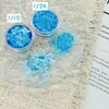 Yw Serie Fantasía en Relieve Escamas de Alto Brillo Decoración de Uñas Resina para Funda de Teléfono Brillo Líquido Hecho a Mano Decoración DIY Polvo de Brillo