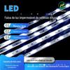 Led barra de luz impermeável reflexão difusa fonte de luz impermeável 12V alta luz publicidade ultra-fino filme macio tira obturador luz obturador