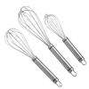 Novo batedor de ovos manual de aço inoxidável misturador de farinha Mini Egg Capping Cream Mixer Ferramenta de cozimento
